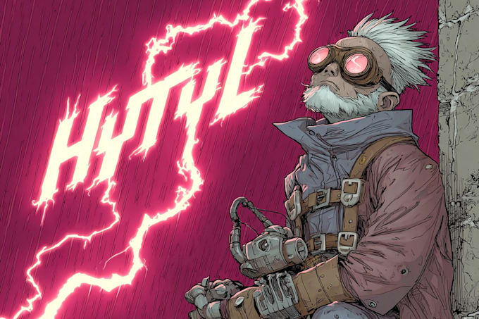 draw an amazing comic cover