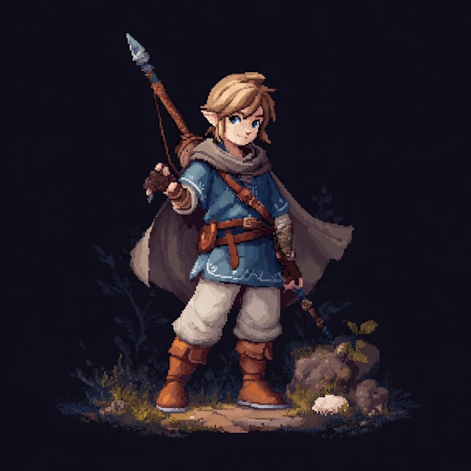 make your pixel art and landscape backgrounds art