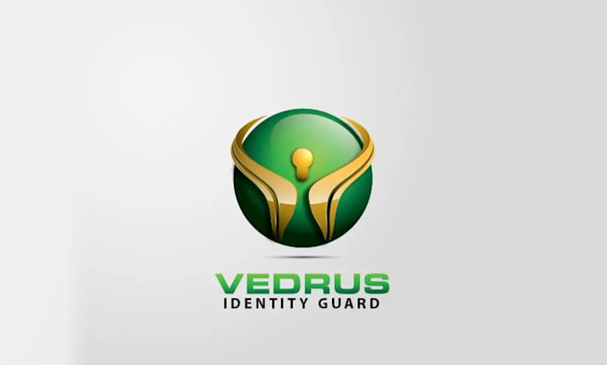 design minimalist technology and tech crypto security logo