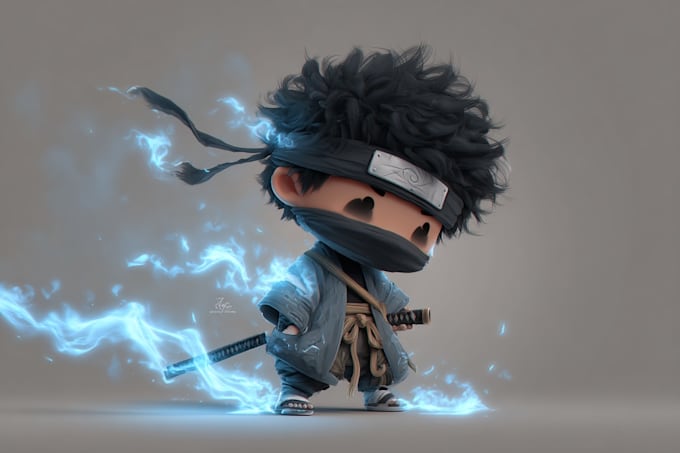 design a cute anime chibi character