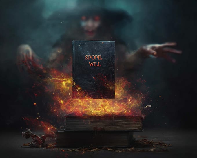 design horror book cover, sci fi and ebook cover
