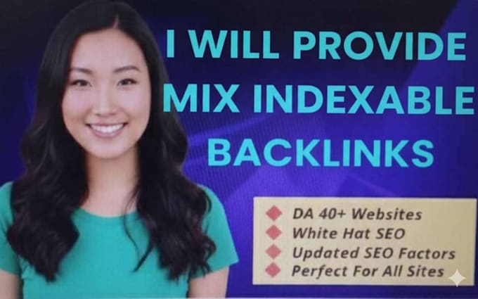 provide mix indexable backlinks