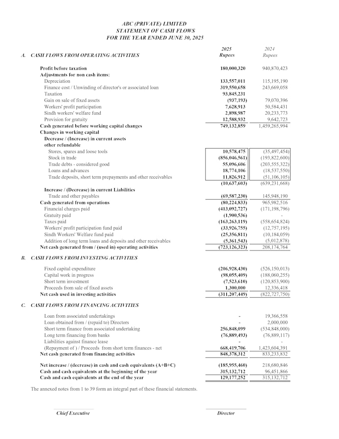prepare financial statements from your trial balance