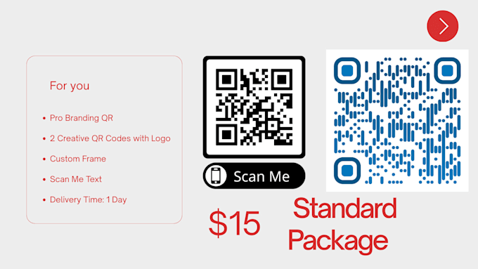 create unique and colorful qr code design for your brand