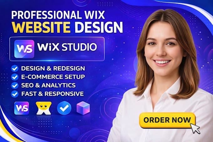 build wix studio website,wix studio website redesign,design wix studio expert