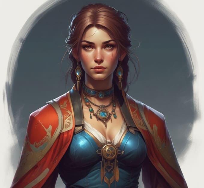 character concept art and character design