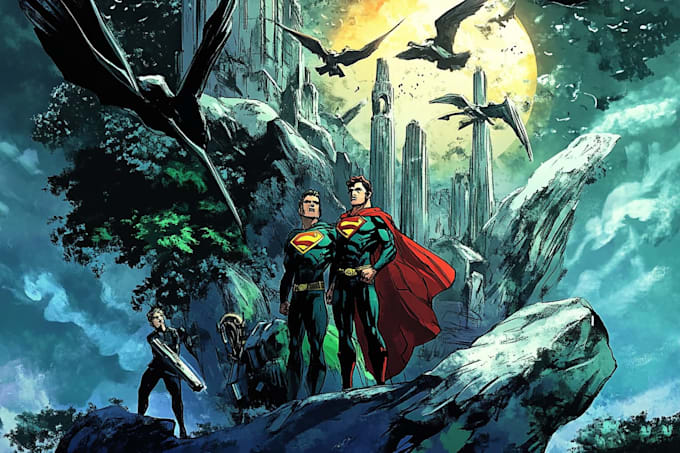 do comic strip comic book illustration comic book
