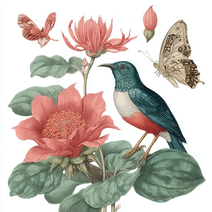 illustrate unique botanical illustrations