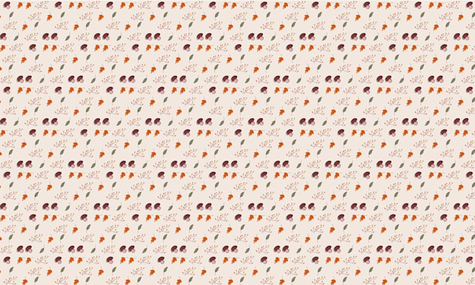 create a cute seamless vector pattern