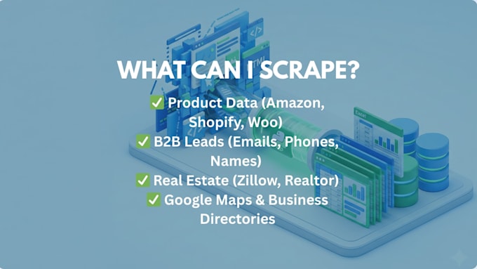 do web scraping, data mining and lead generation using python