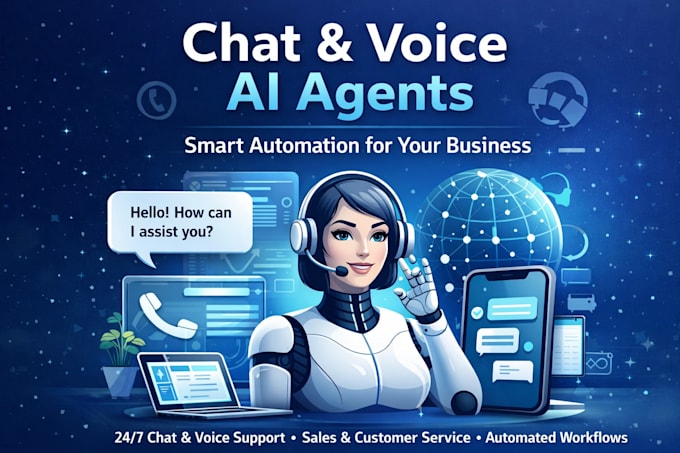 create the voice and chat bots