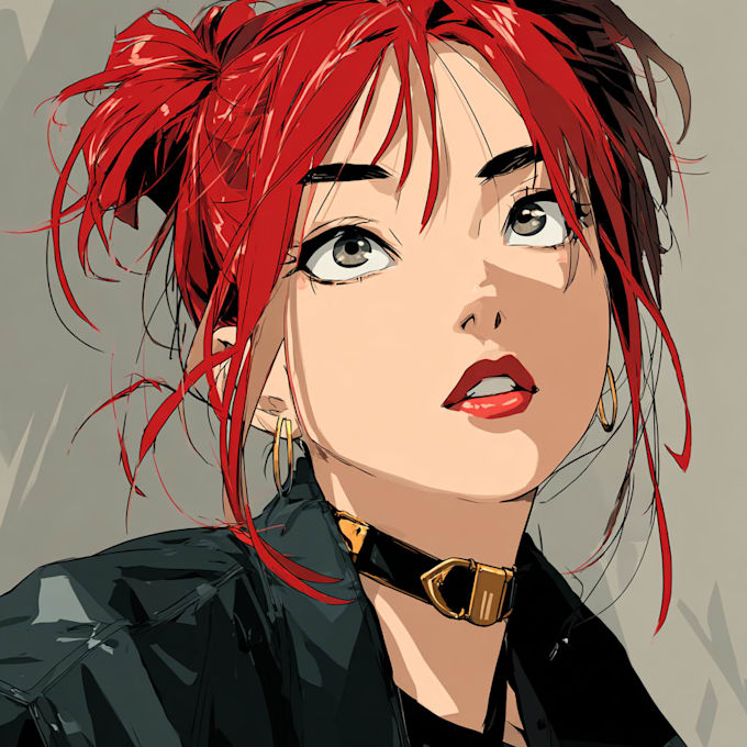 illustrate anything with vector anime style for your brand