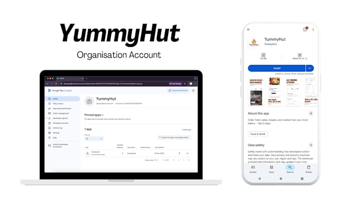 help you create and verify google play console account