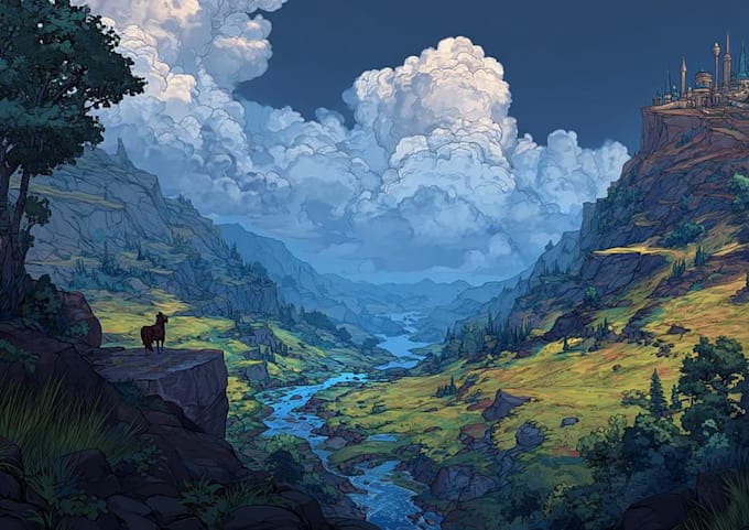 create natural and fantasy environments