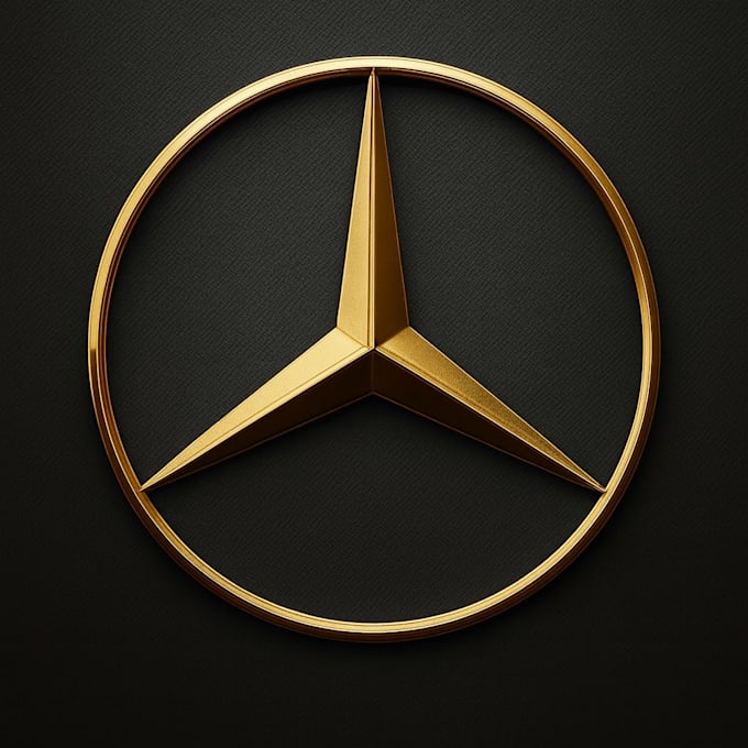 black and golden logo design
