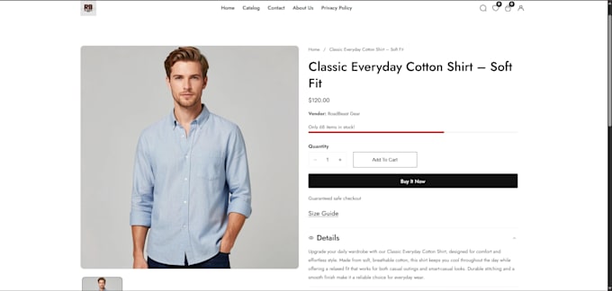 develop custom shopify liquid sections and metafields