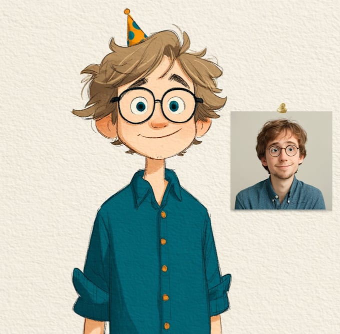 draw any object as a cartoon character