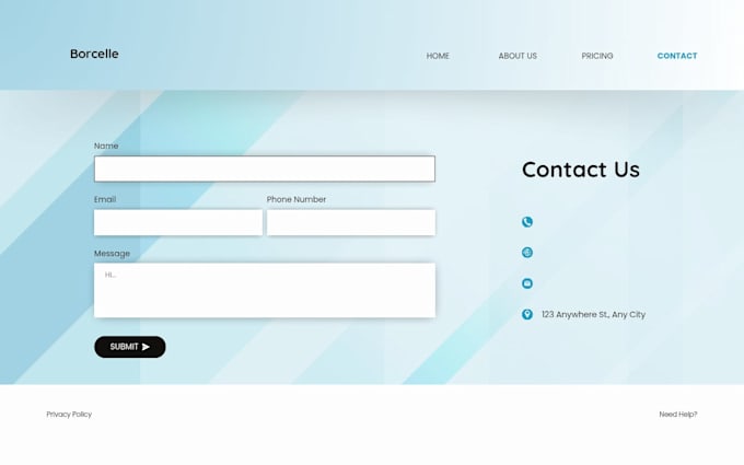 help you in contact us form submission manually