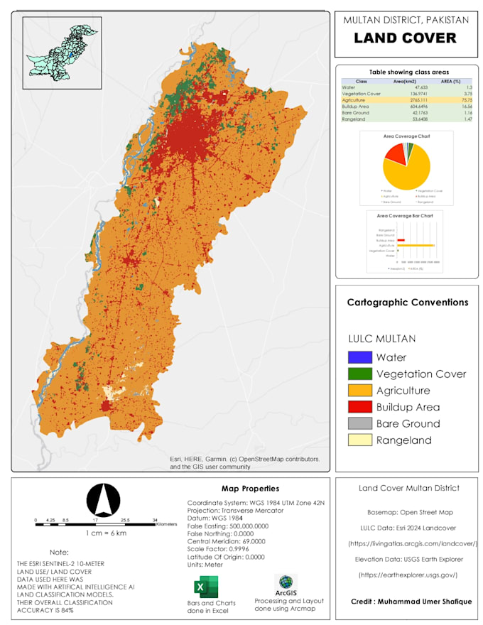 create professional gis and cartographic maps using arcgis or qgis