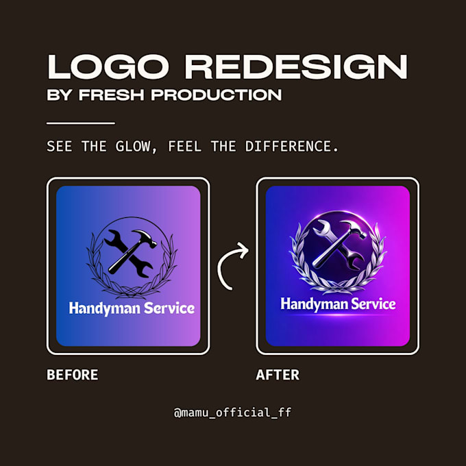 upgrade your logo to a premium design