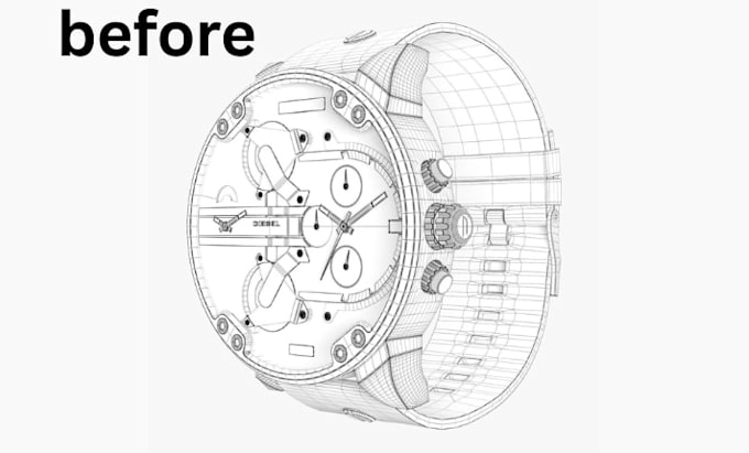 create realistic 3d watch model design wristwatch animation 3d watch rendering