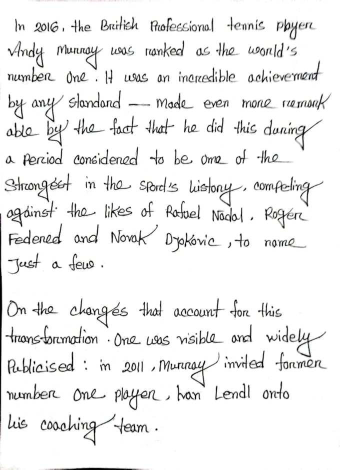write anything with my beautiful handwriting