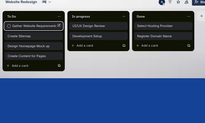organize your trello board