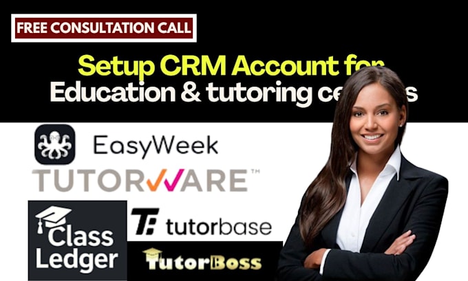 setup tutoring centers CRM class ledger tutorware easyweek tutorboss tutorbase