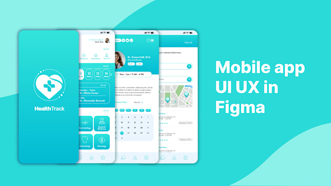 Design clean mobile app ui ux in figma by Mehreengulawan | Fiverr