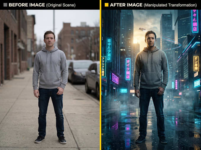 do professional photoshop editing and image retouching without ai