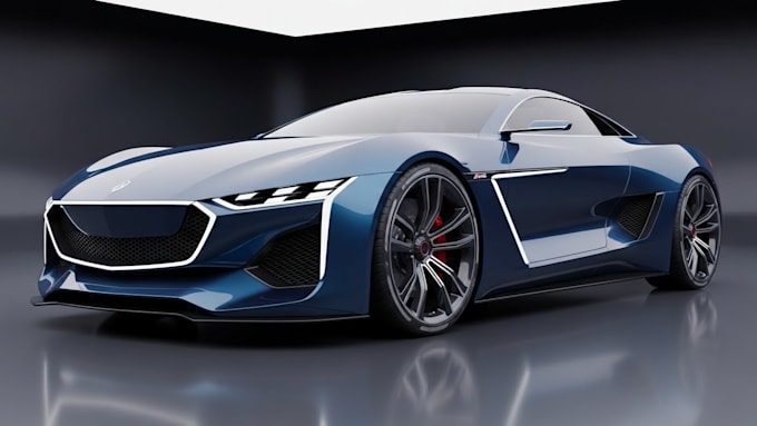 Create custom 3d car modeling, 3d car exterior, 3d car concept, 3d car ...