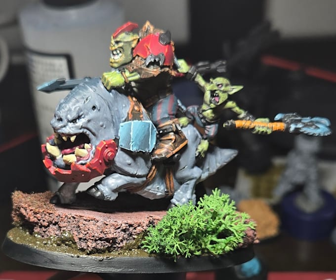 paint your minis because you would rather roll dice