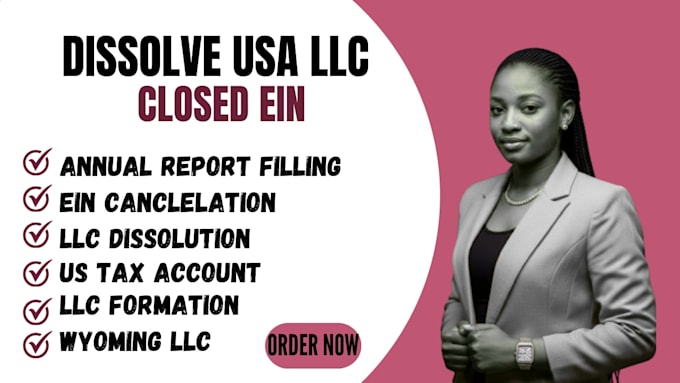 do US llc dissolution wyoming llc setup, texas llc, delaware amendment close ein