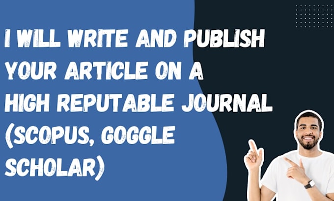 write and publish article in google scholar peer reviewed journal