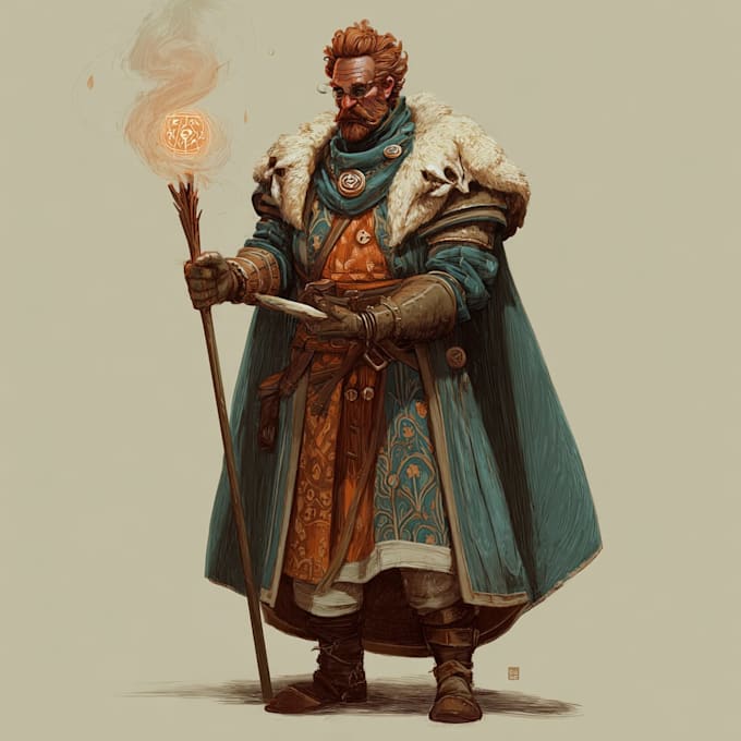 do dnd character art illustration commissions