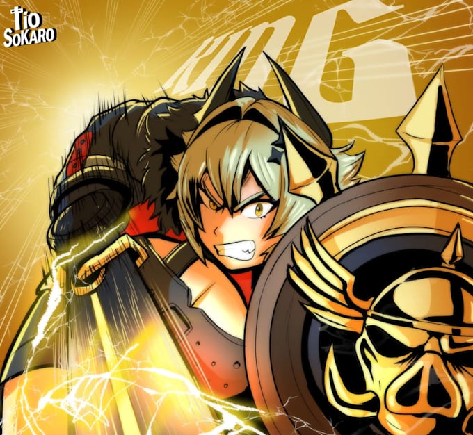 draw a comic or manga character