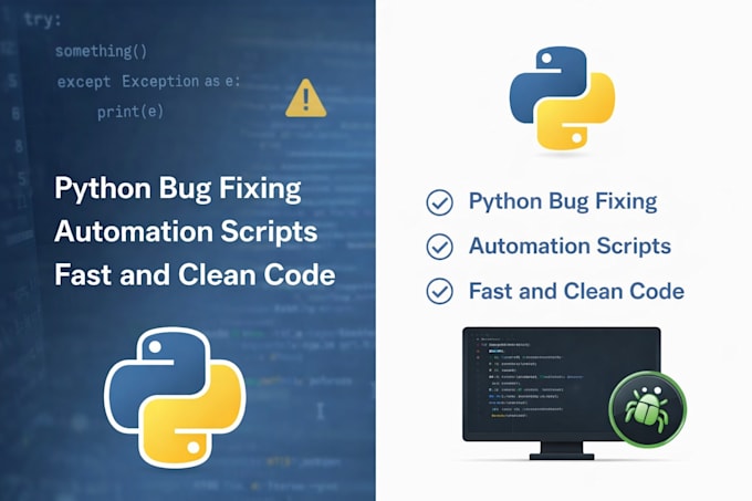 fix python bugs and small automation scripts
