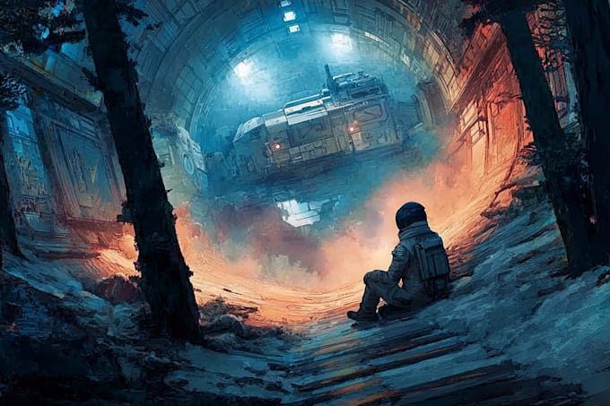 design futuristic sci fi environments and worlds