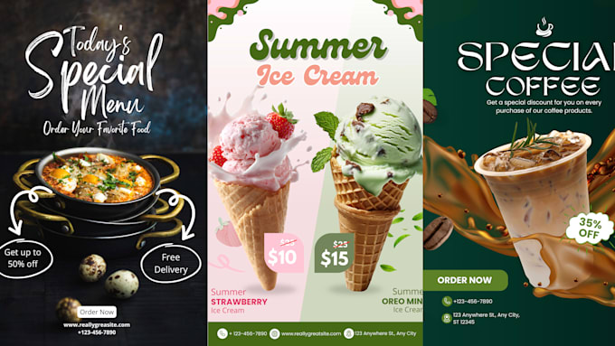 do promotional and event poster designs