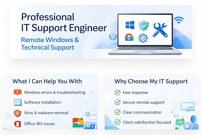 remote IT support and technical troubleshooting