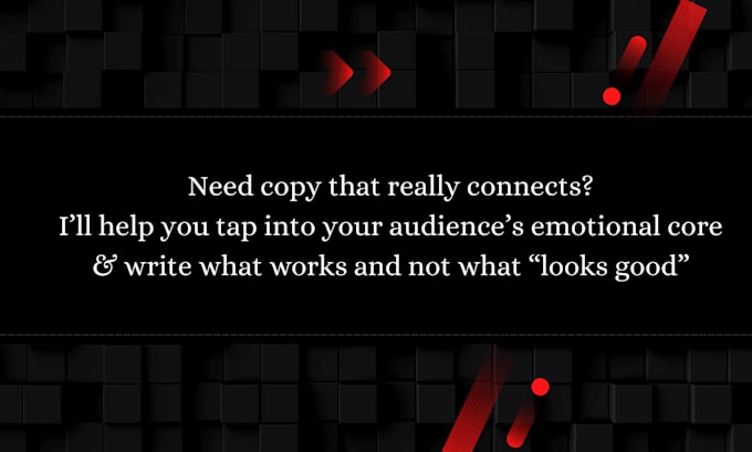do copywriting for sales pages, emails and sales funnels