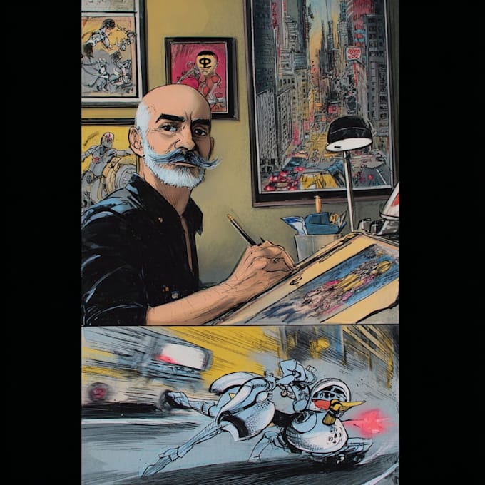 comic book professional artist