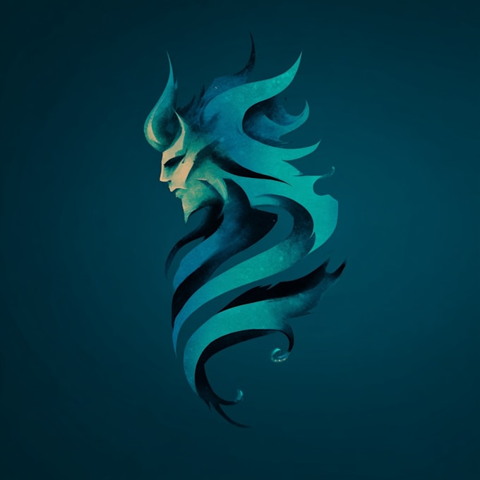 create a unique fantasy logo