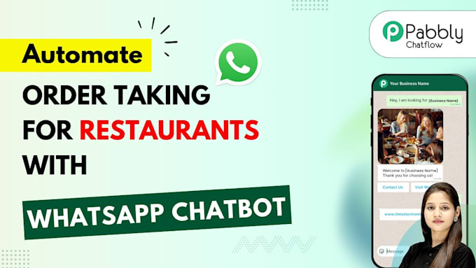 develop manychat restaurant ai chatbot automation customer support bot