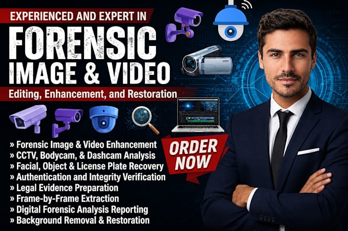 enhance, restore, and clarify forensic images for legal or investigative use