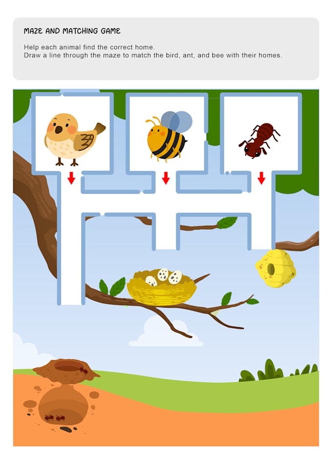 create printable activity worksheets for kids