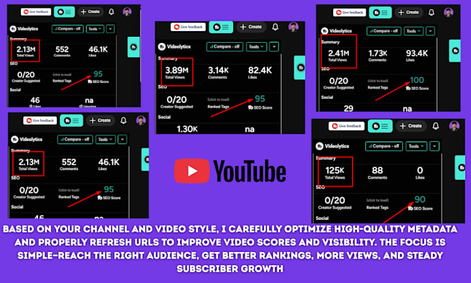optimize youtube video SEO expert for top video ranking