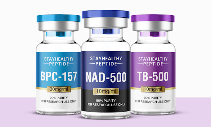 do product label design, peptide sarms, peptide vial label