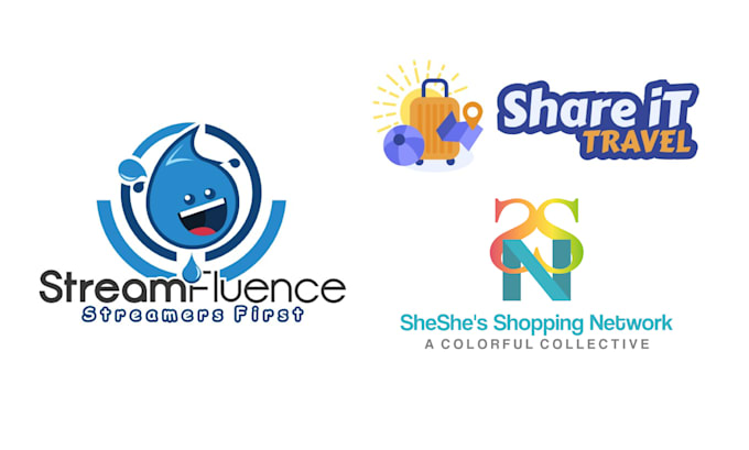 custom influence logo  build your personal brand