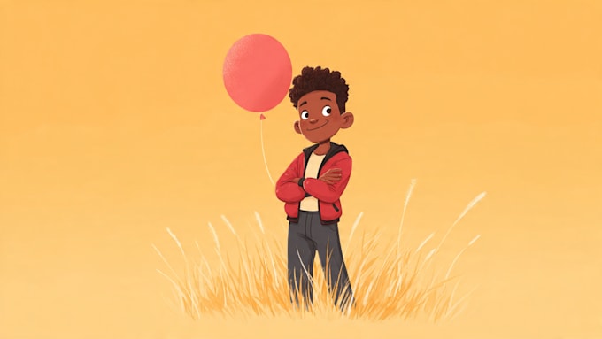 draw a cartoon illustration